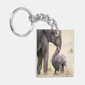 Foto van moederliefde sleutelhanger (Voorkant Links)