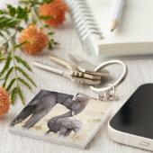 Foto van moederliefde sleutelhanger (Voorkant Rechts)