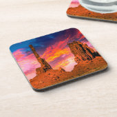 Foto van Monument valley Bier Onderzetter (Linkerzijde)