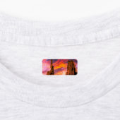 Foto van Monument valley Labels (Aangebracht)