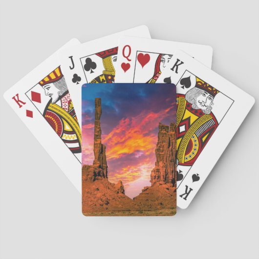 Foto van Monument Valley Pokerkaarten (Achterkant)