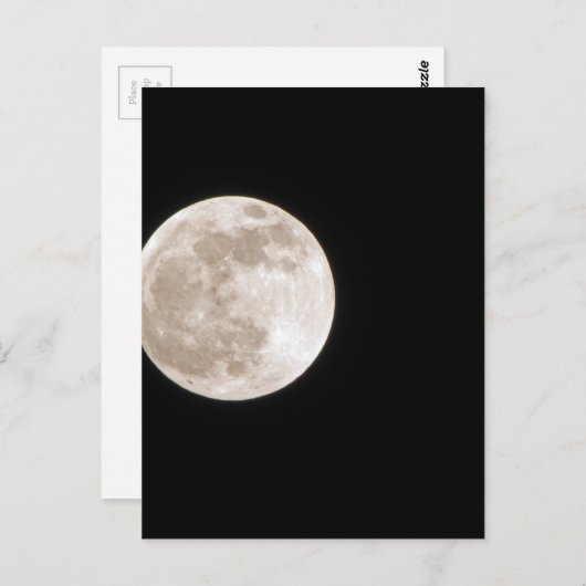 Foto van Moon Rising Briefkaart (Voorkant / Achterkant)
