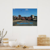 Foto van Morgantown WV skyline posters (Keuken)
