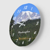 Foto van Mount Rainier in de staat Washington Grote Klok (Hoek)