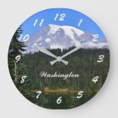 Foto van Mount Rainier in de staat Washington Grote Klok (Voorkant)