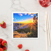 Foto van Mountain Sunrise Servet (Insitu)