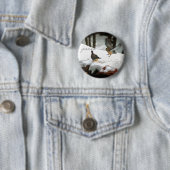 Foto van Mourning Doves Ronde Button 5,7 Cm (In situ)