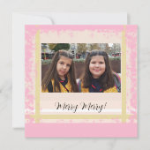 Foto van mousserende tweelingen, monogrammen (Voorkant)