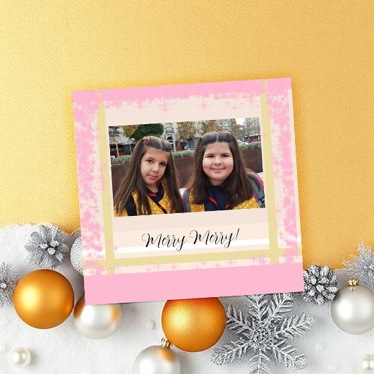 Foto van mousserende tweelingen, monogrammen