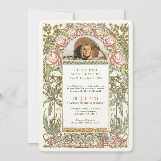 Foto van Mucha: Levensduur ponden Kaart (Voorkant)