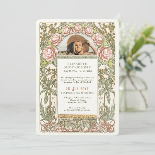 Foto van Mucha: Levensduur ponden Kaart (Staand voorkant)