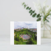 Foto van Nashville Aerial Briefkaart (Staand voorkant)