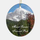 Foto van Nationaal park Mount Rainier Keramisch Ornament (Links)