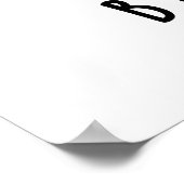 Foto van Natuur Funny Banana Pun Poster (Hoek)