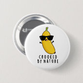 Foto van Natuur Funny Banana Pun Ronde Button 5,7 Cm (Voorkant /achterkant)