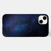 Foto van Navy Blue Milkyway Nightsky Galaxy Case-Mate iPhone Case (Achterkant (horizontaal))
