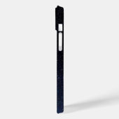 Foto van Navy Blue Milkyway Nightsky Galaxy Case-Mate iPhone Case (Achterkant / Links)