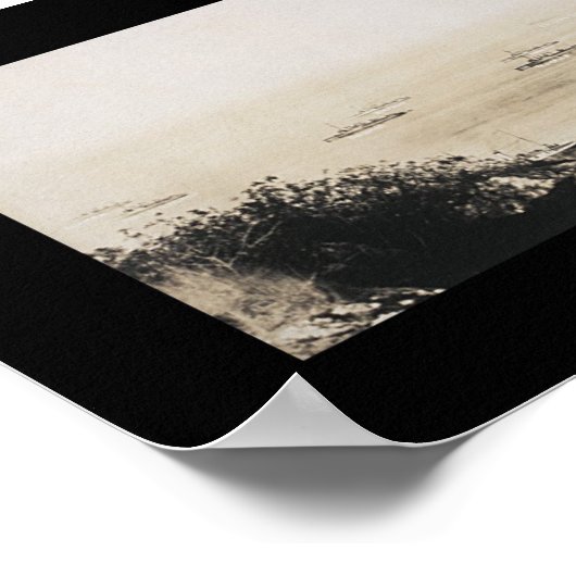 Foto van Navy Fleet Panama Bay Poster (Hoek)