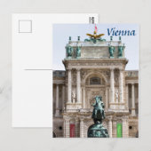 Foto van Neue Hofburg Wenen Briefkaart (Voorkant / Achterkant)