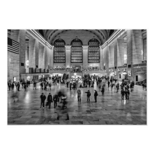 Foto van New York City Grand Central Station Afdruk (Voorkant)
