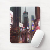 Foto van New York City NYC Rainy Times Square Muismat (Met muis)