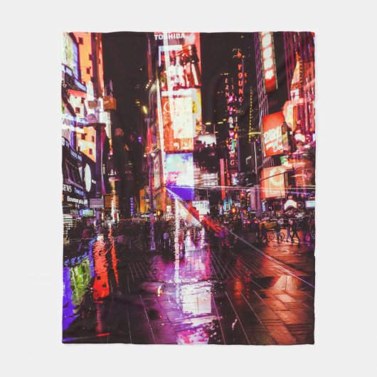 FOTO VAN NEW YORK FLEECE DEKEN (Voorkant)