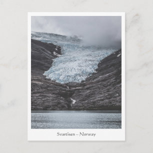 Foto van Noorwegen Svartisen Glacier Briefkaart