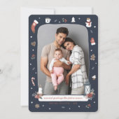 Foto van Nordic Winter Kerstfeestay Feestdagenkaart (Voorkant)