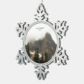 Foto van North Cascades Mountain Tin Sneeuwvlok Ornament (Rechts)