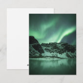 Foto van Northern Lights Feestdagenkaart (Voorkant / Achterkant)