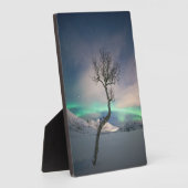 Foto van Northern Lights Fotoplaat (Zijkant)