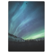 Foto van Northern Lights Klembord (Achterkant)