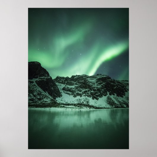 Foto van Northern Lights Poster (Voorkant)