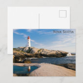 Foto van Nova Scotia Lighthouse Revel Briefkaart (Voorkant / Achterkant)