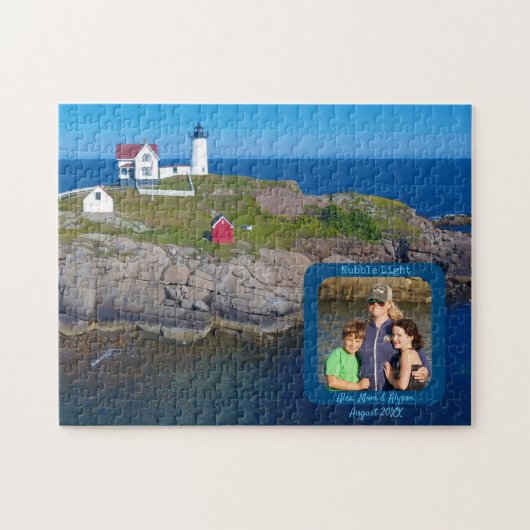 Foto van Nubble Lighthouse Legpuzzel (Horizontaal)