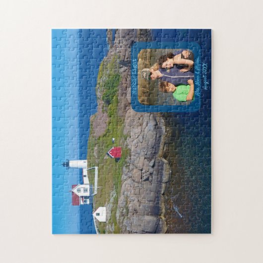 Foto van Nubble Lighthouse Legpuzzel (Verticaal)