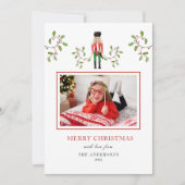 Foto van Nutkraker Soldier & Feestvrijdagfoto Aankondiging (Voorkant)