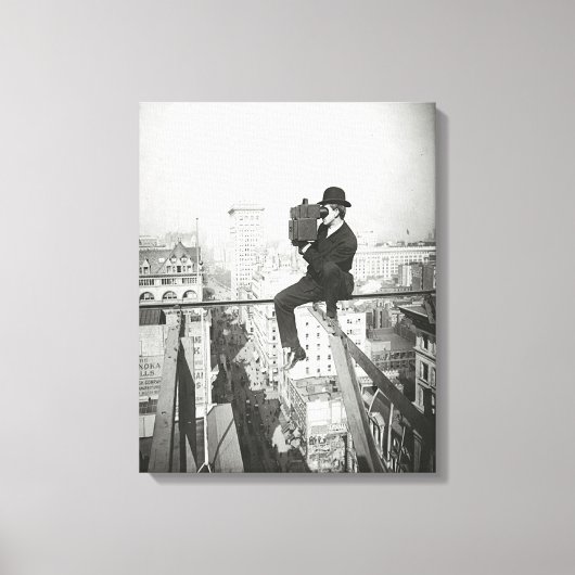 Foto van NYC boven 5e Avenue (1905) Canvas Afdruk (Voorkant)