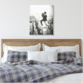 Foto van NYC boven 5e Avenue (1905) Canvas Afdruk (Insitu (Slaapkamer))