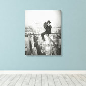 Foto van NYC boven 5e Avenue (1905) Canvas Afdruk (Insitu (Houten vloer))
