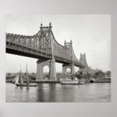 Foto van NYC Queensboro Bridge Poster (Voorkant)