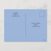 Foto van oceaan met opstanding geschriften Pasen Feestdagenkaart (Achterkant)