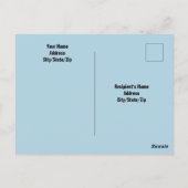 Foto van oceaangolven Pensioen Aangepaste naam Briefkaart (Achterkant)