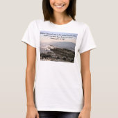 Foto van Ocean God Knew You Bible Verse T-shirt (Voorkant)