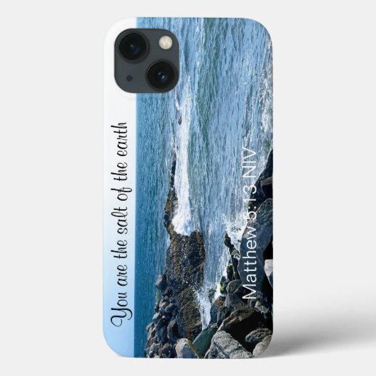 Foto van Ocean Salt van de Earth Bible Verse Case-Mate iPhone Case (Achterkant)