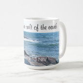 Foto van Ocean Salt van de Earth Bible Verse Koffiemok (Voorkant rechts)