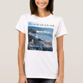 Foto van Ocean Salt van de Earth Bible Verse T-shirt (Voorkant)