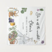 Foto van off the market bruidsdouche wandkleed (Voorkant (horizontaal))