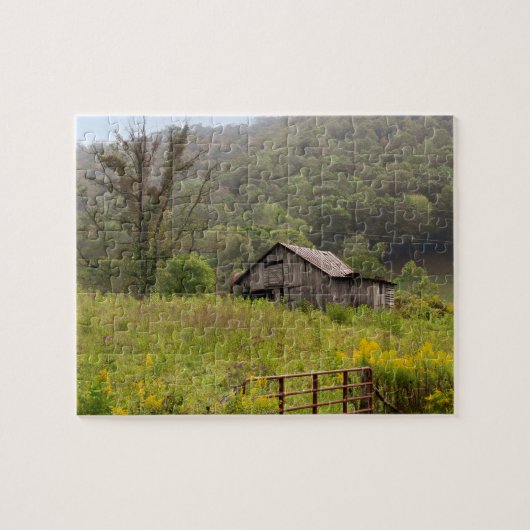 Foto van Old Country Barn Legpuzzel (Horizontaal)