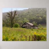 Foto van Old Country Barn Poster (Voorkant)